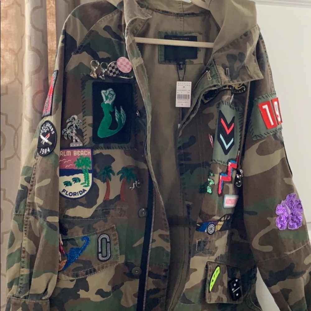 Marc Jacobs Camouflaged Jacket
